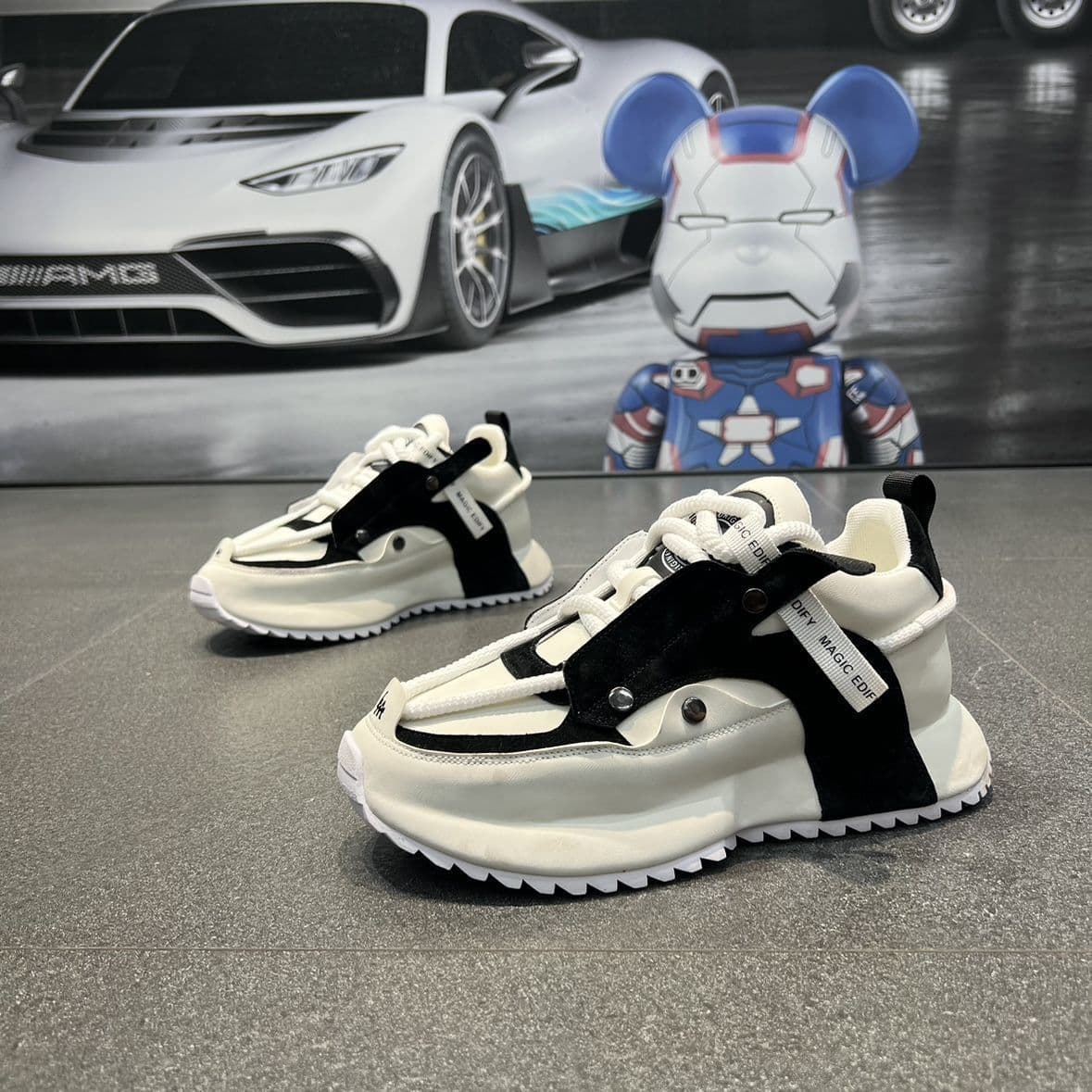 AMASOUL Sneakers — Ivoire Sport
