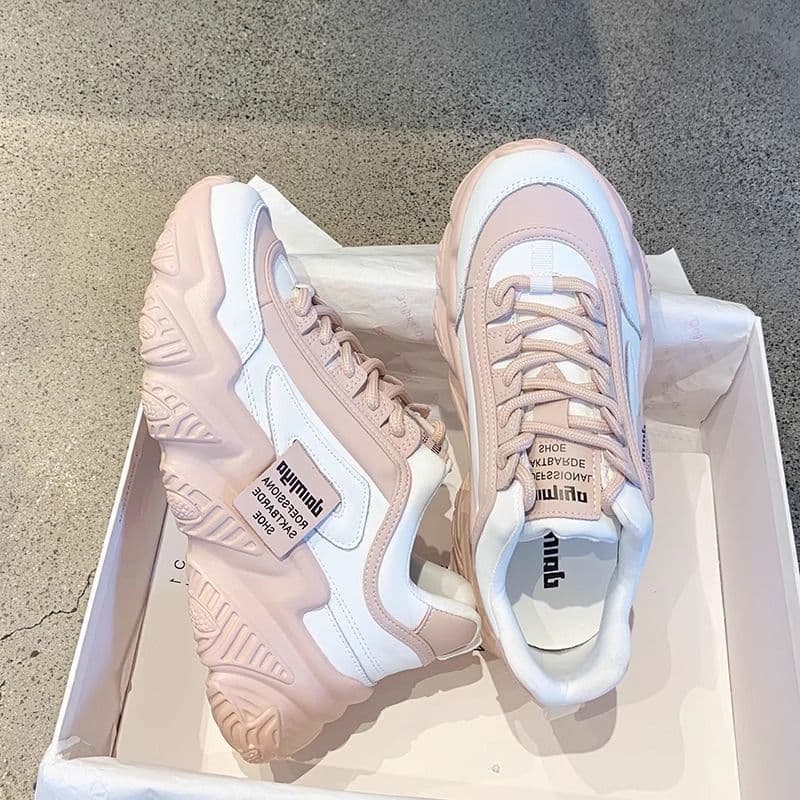AMASOUL Sneakers — Rose Poudré