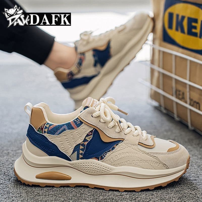 AMASOUL Sneakers — Motif Wax Marine