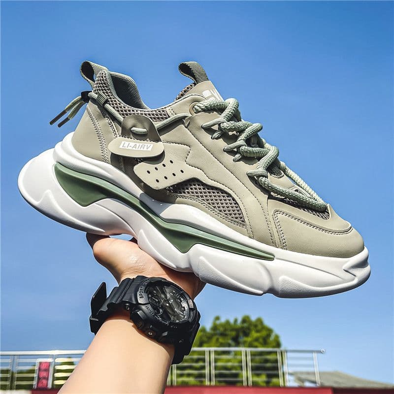 AMASOUL Sneakers — Vert Olive Air