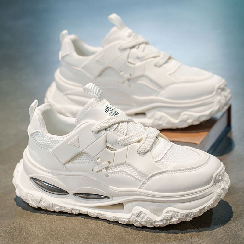 AMASOUL Sneakers — Blanc Argent