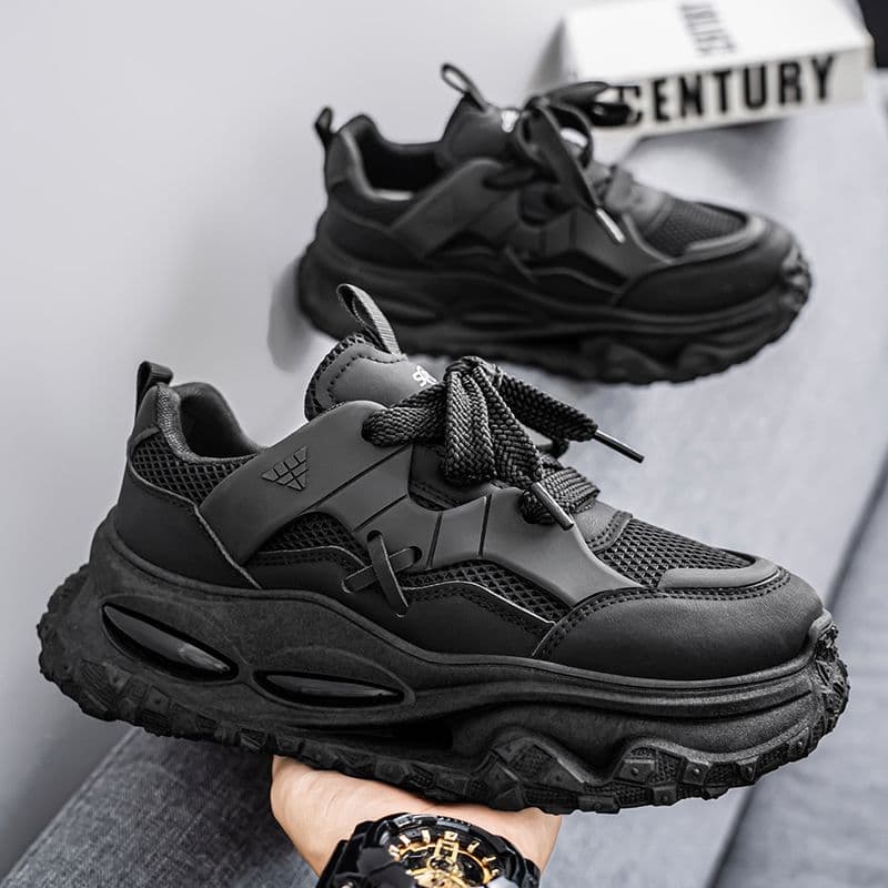 AMASOUL Sneakers — Noir Century