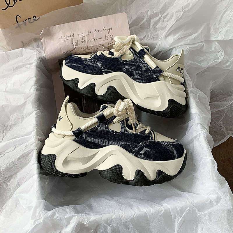 AMASOUL Sneakers — Denim Vague Marine